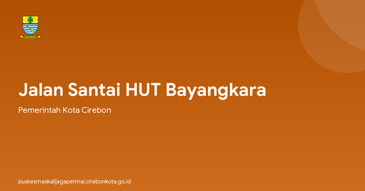 Jalan Santai HUT Bayangkara