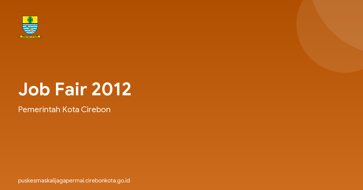 Job Fair 2012