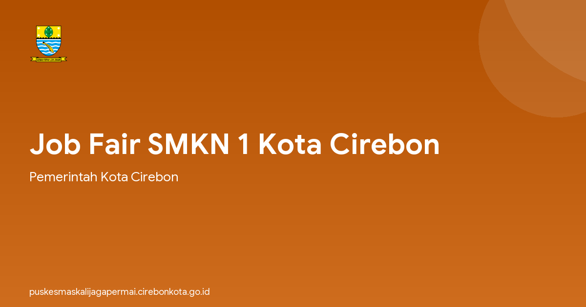 Job Fair SMKN 1 Kota Cirebon