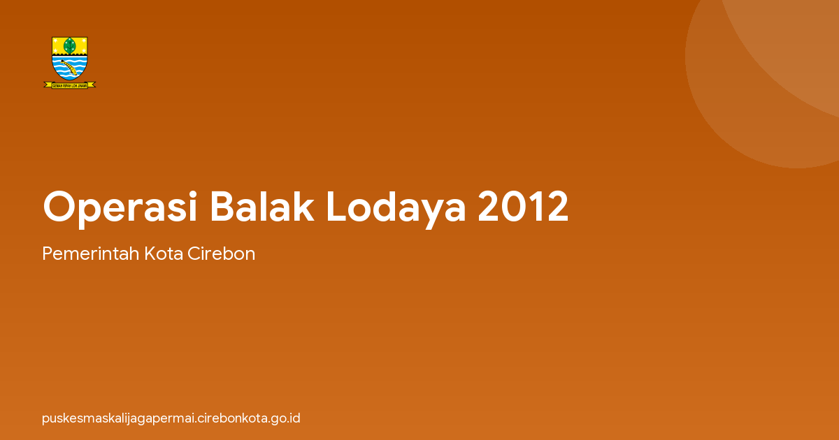 Operasi Balak Lodaya 2012