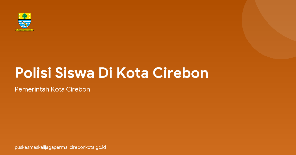 Polisi Siswa Di Kota Cirebon