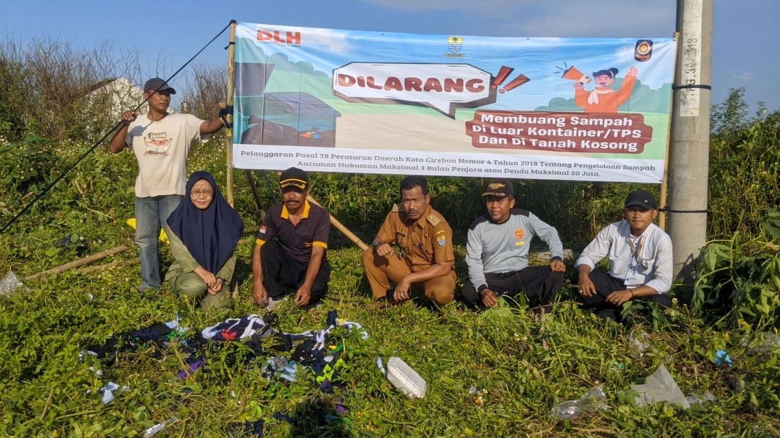 HIMBAUAN DILARANG BUANG SAMPAH SEMBARANGAN